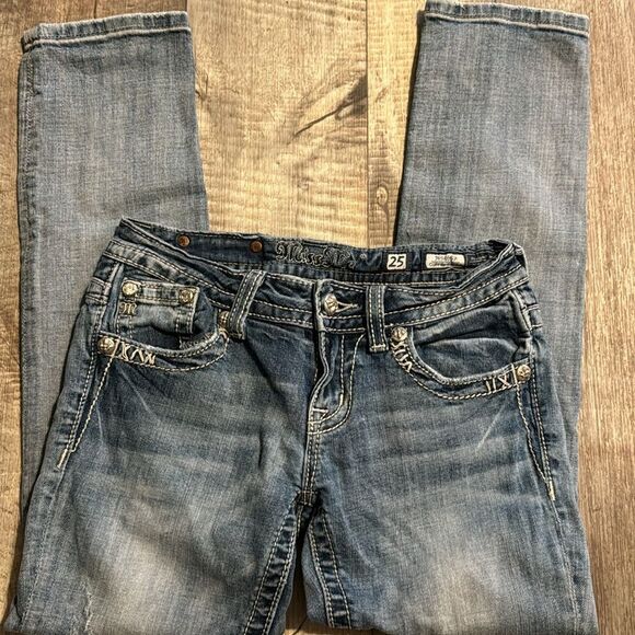 MISS ME cuffed Capri- size 25 - Picture 4 of 11